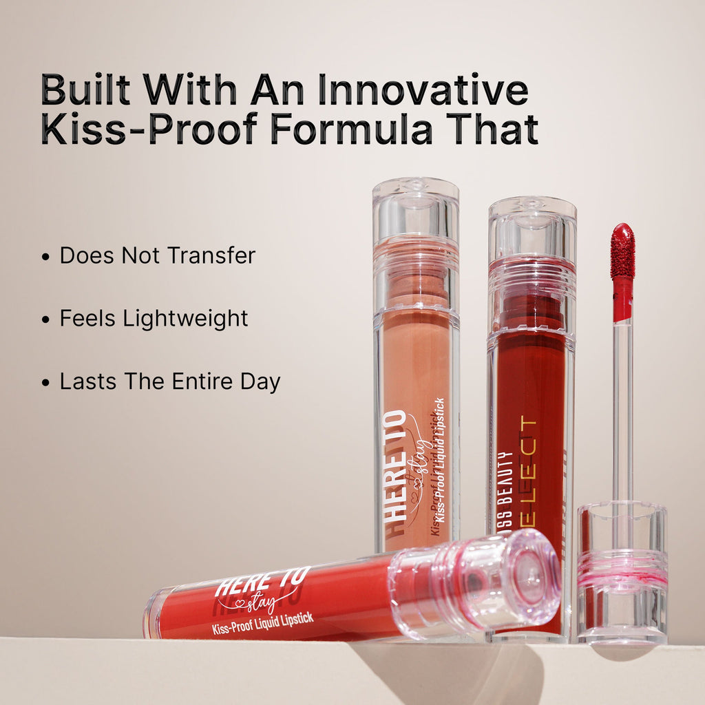 Swiss Beauty Select Here To Stay Kiss Proof Liquid Lipstick - 9 Shocking Pink