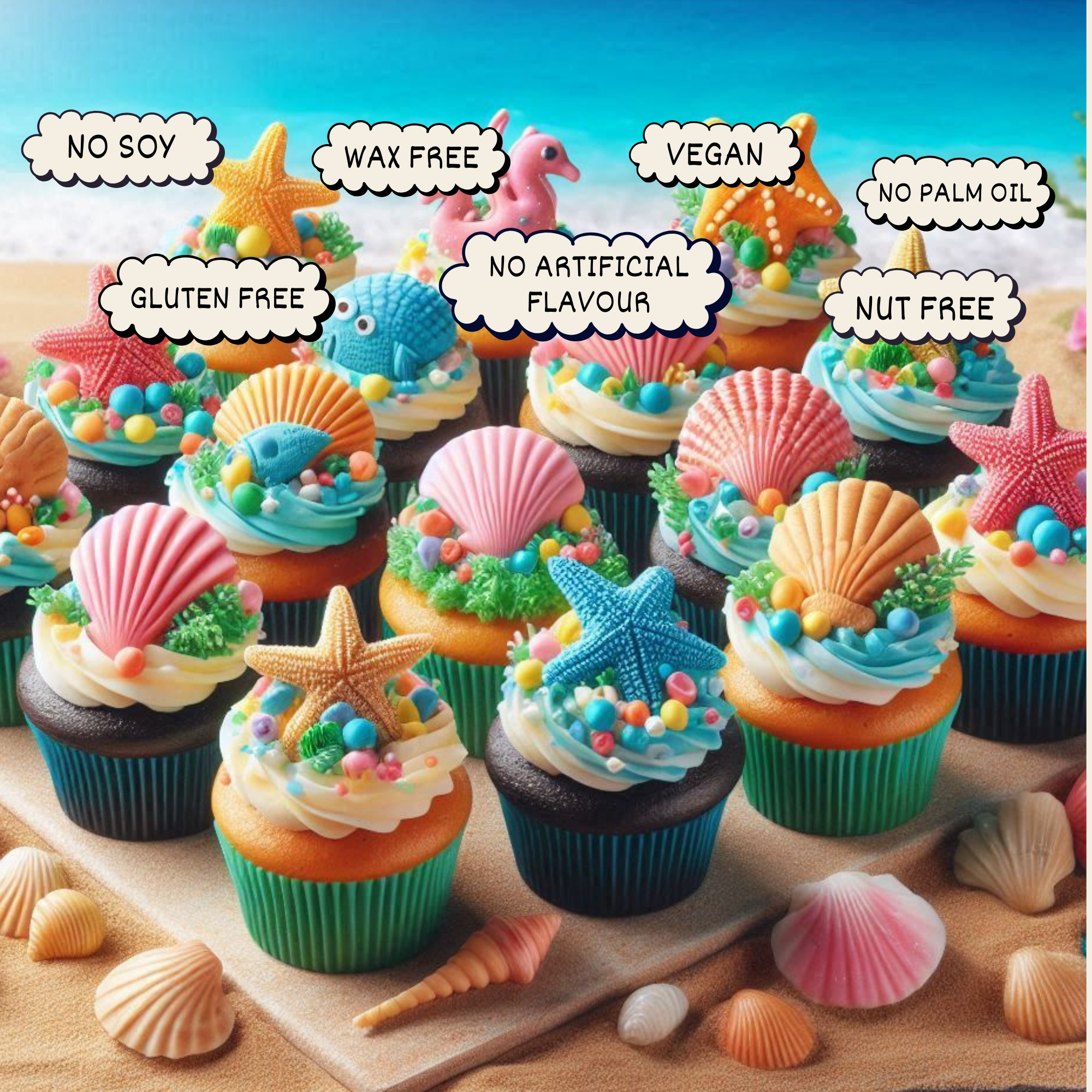 Confect Under the Sea Sprinkles for Decoration 04