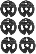 Yes4All Fractional Weight Plates Set, Available In Steel And Rubber, Set of 2/4/6 Plates in 1.25LB, 2.5LB, or 5LB Sizes, Micro Change Plates for Dumbbell and Olympic Barbell Weightlifting