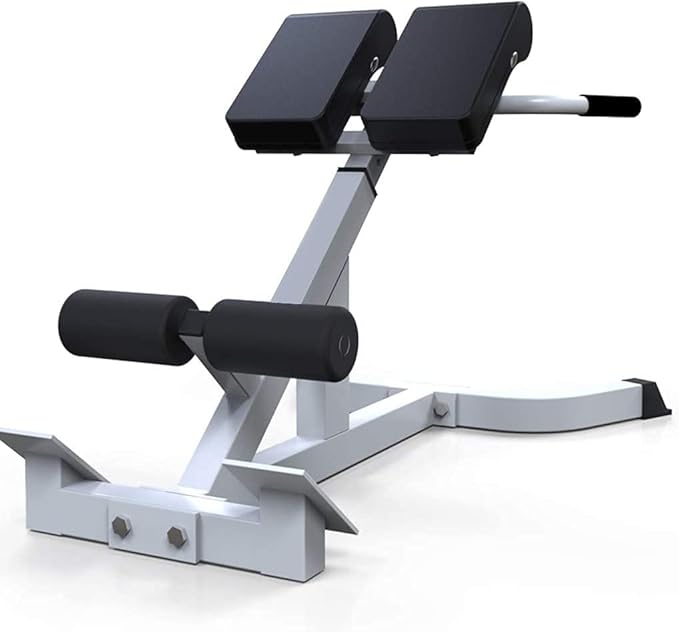ComMax Roman Chair Back Hyperextension Bench Adjustable Back Exercise Machine Home Gym Workout Equipment for Abs and Glute
