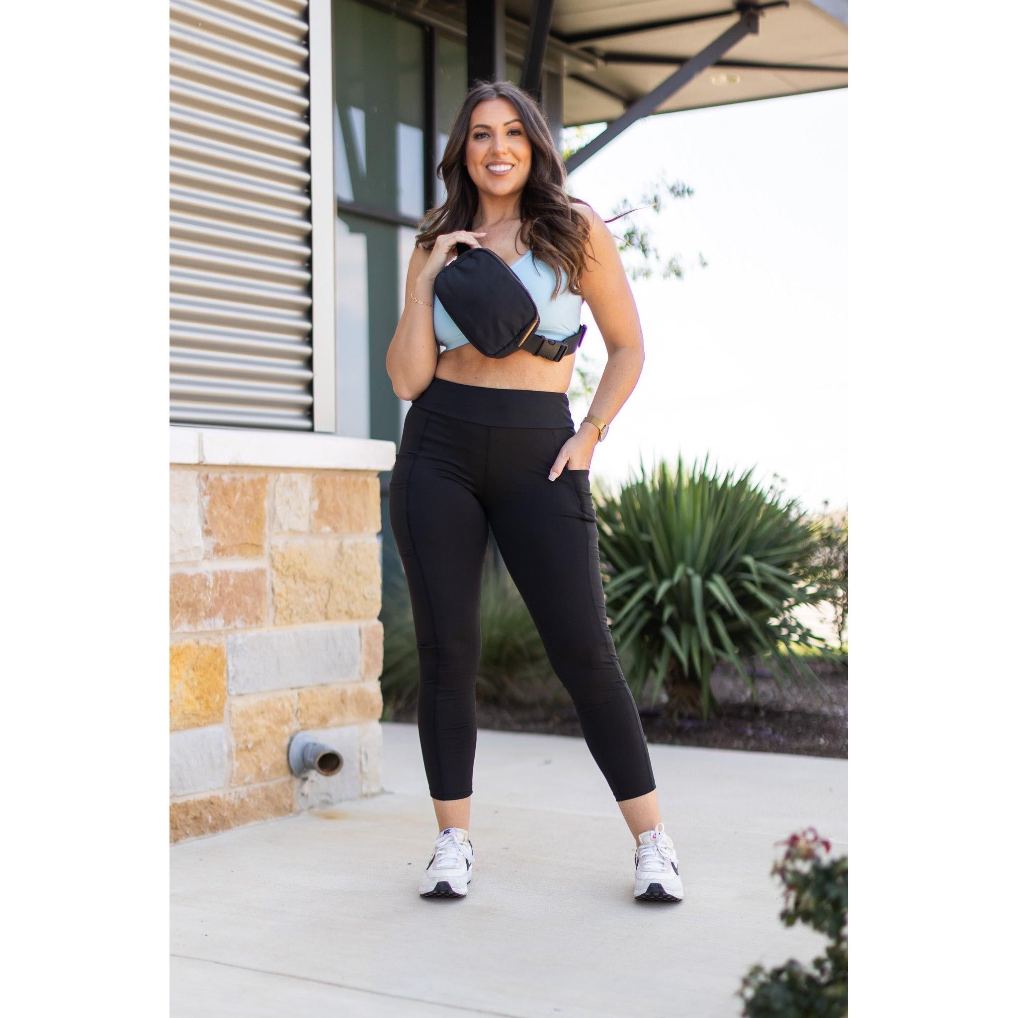 Ready to Ship | The Shannon Double Pocket Sculpting Leggings