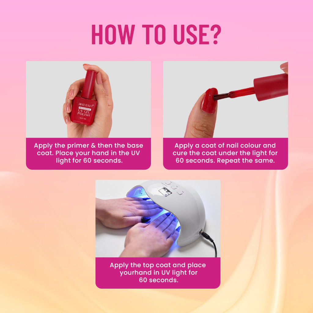 Swiss Beauty Professional UV Gel Nail Polish - Shade-42