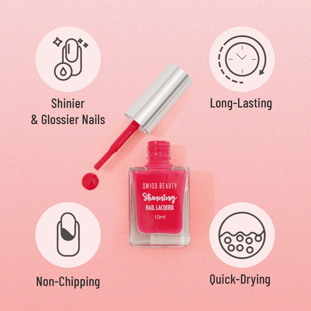Swiss Beauty Stunning Nail Lacquer - 82 Winery