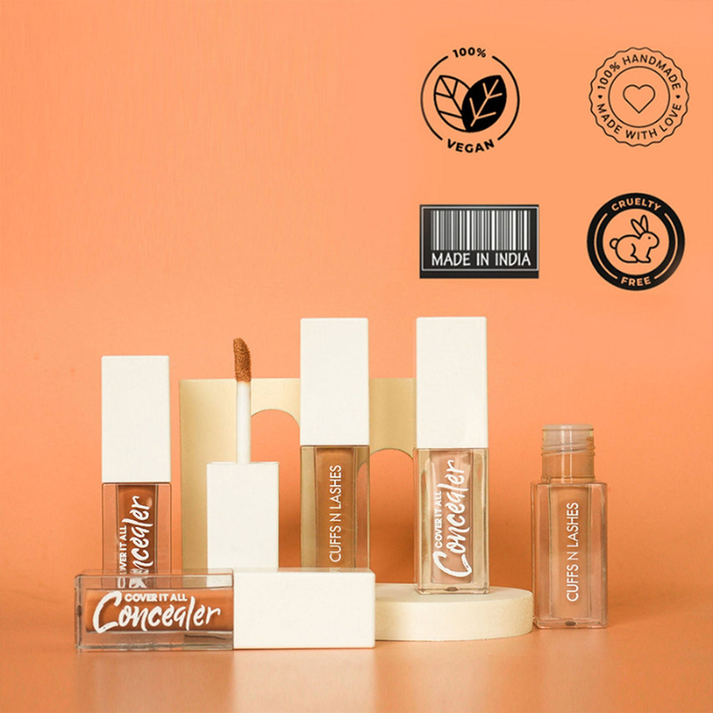 CUFFS N LASHES Cover It All Liquid Concealer - 05 Custard