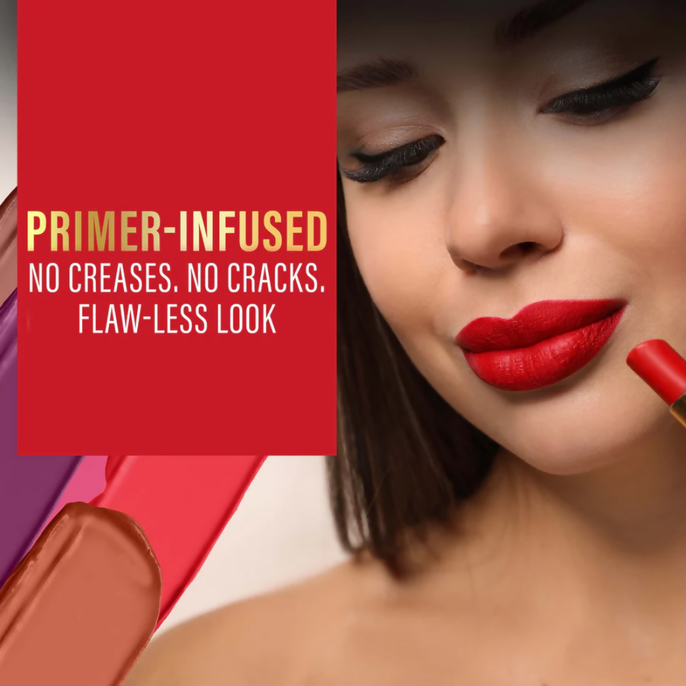 Faces Canada 3 in 1 LongStay Matte Lipstick - Raging Red 10