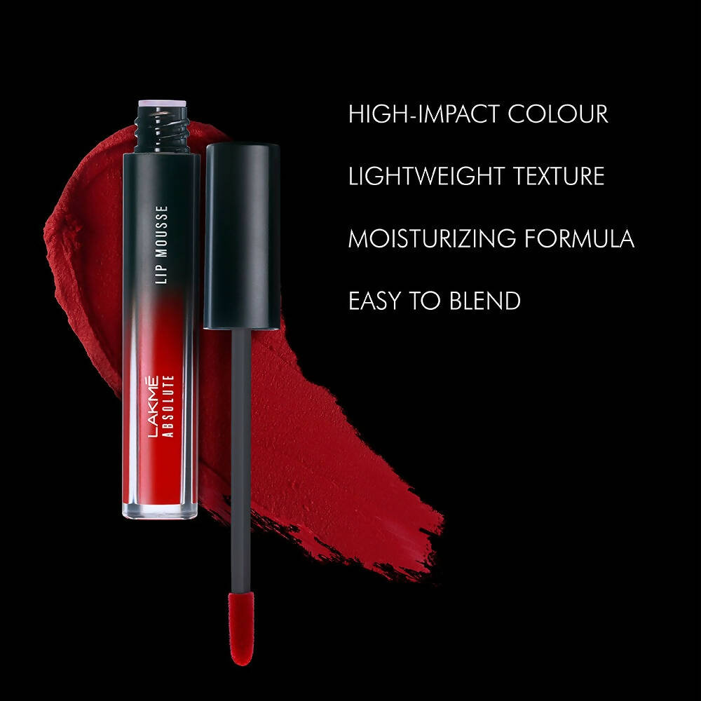 Lakme Absolute Lip Mousse - 103 Dark Cherry