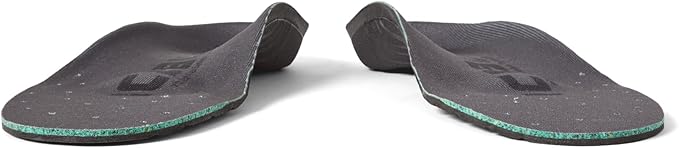 Icebug Comfort Insoles with Dynamic Arch Support, Charcoal Medium Arch, M 11
