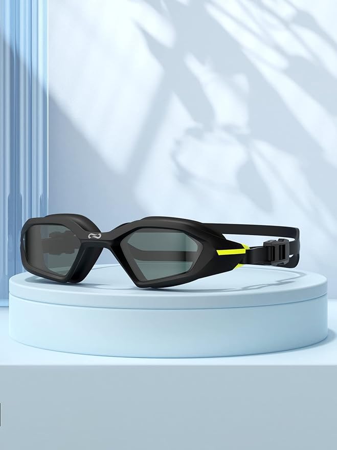 COPOZZ Men's Swim Goggles, Swimming Goggles Anti-fog No Leaking UV Protection for Adult men