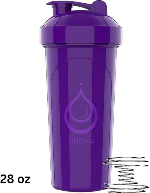 2 PACK, 28 oz & 20 oz Shaker Bottles for Protein Mixes | BPA-Free & Dishwasher Safe | Protein shaker bottle | Shaker Cups for protein shakes | Leakproof Blender Shaker Bottle Pack