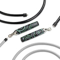 Crossrope Get Strong Set - Weighted Jump Ropes for Strength Training - Improve Power and Endurance in a Fun Jump Rope Workout - 1LB and 2LB Ropes with Power Handles