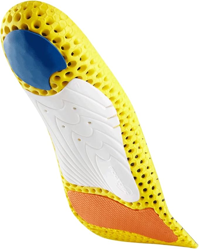 CURREX RunPro Insoles for Running Shoes – Arch Support Inserts to Help Reduce Fatigue, Prevent Injuries & Boost Performance – for Men & Women – High Arch, Medium
