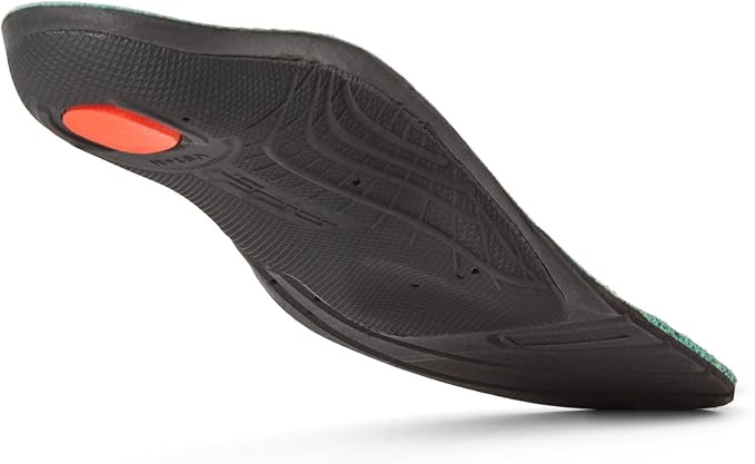 Icebug Comfort Insoles with Dynamic Arch Support, Charcoal Medium Arch, M 11