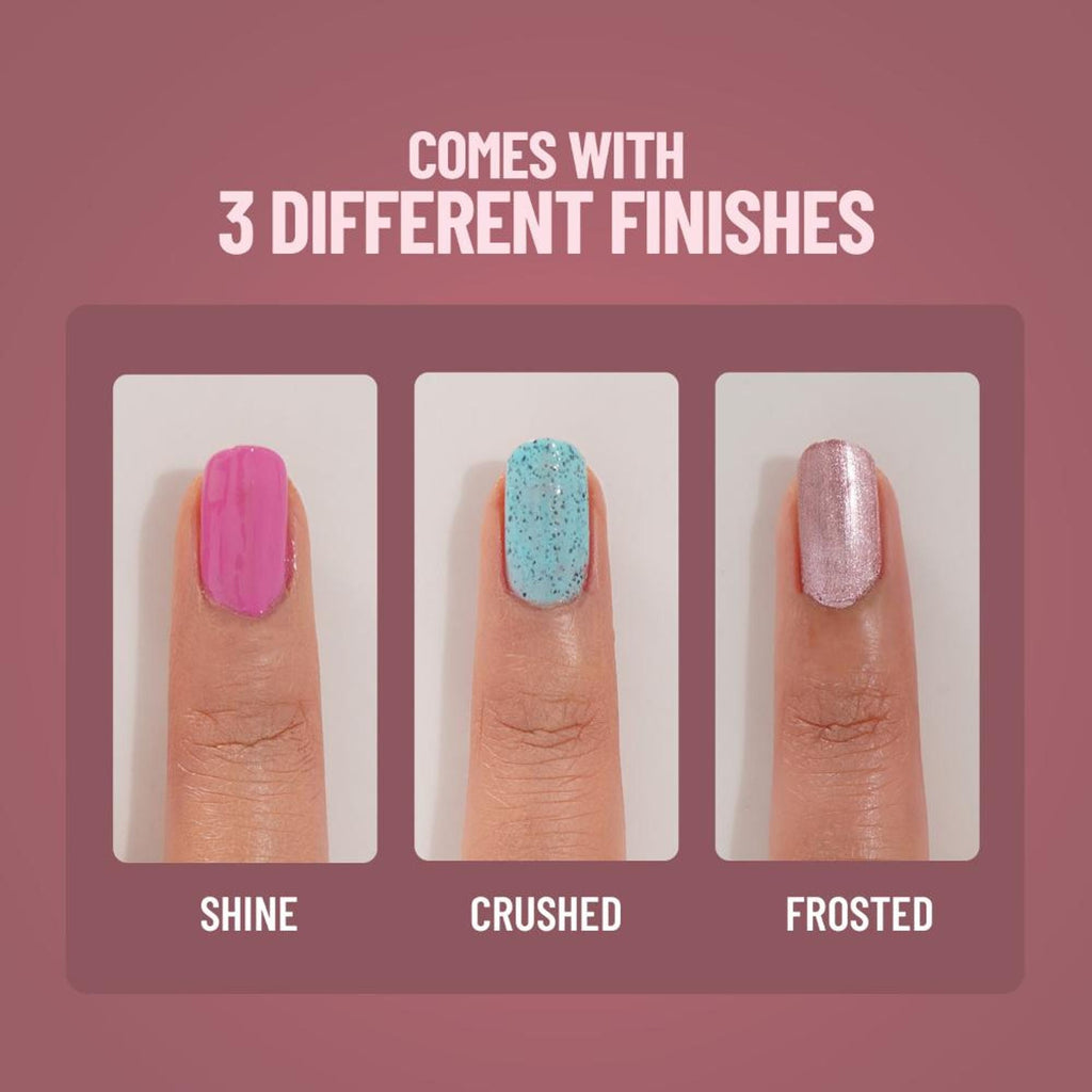 Swiss Beauty Slay Nail Color Ultra Shine Formulation - 22 Mid Night