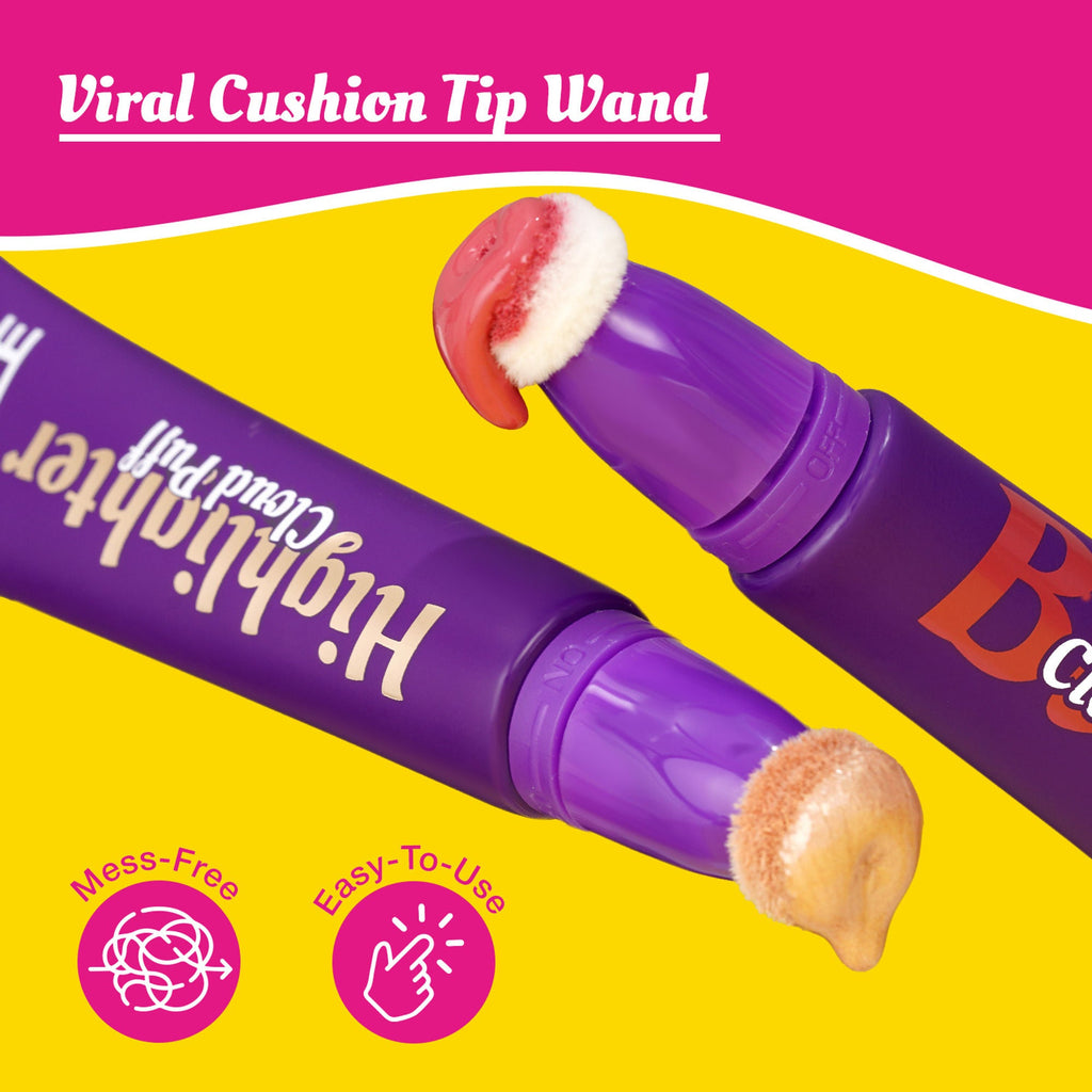 Swiss Beauty Craze Cloud Puff Blush - 2 Lightening Rose