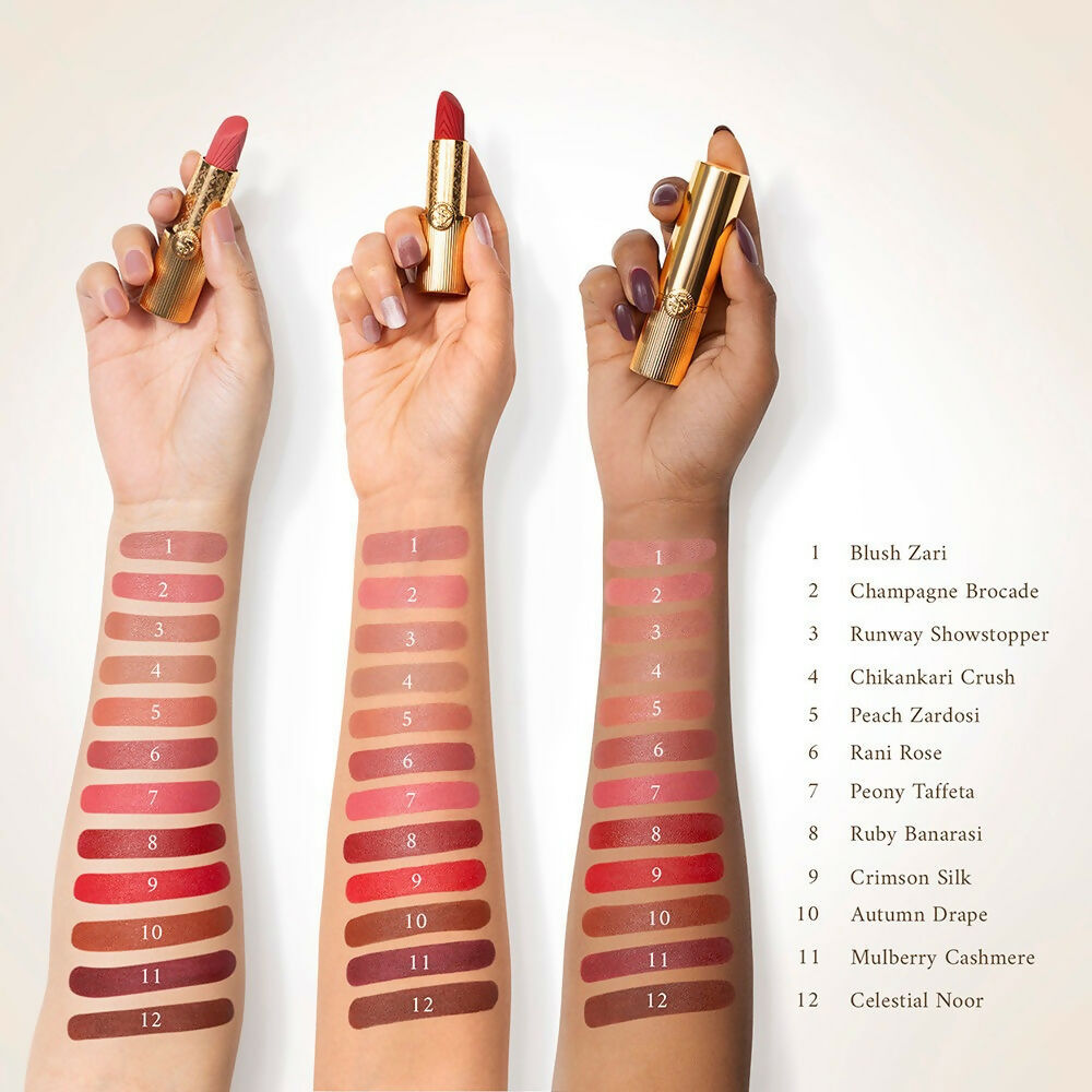 Kay Beauty x Falguni Shane Peacock Luxe Matte Lipstick - Chikankari Crush