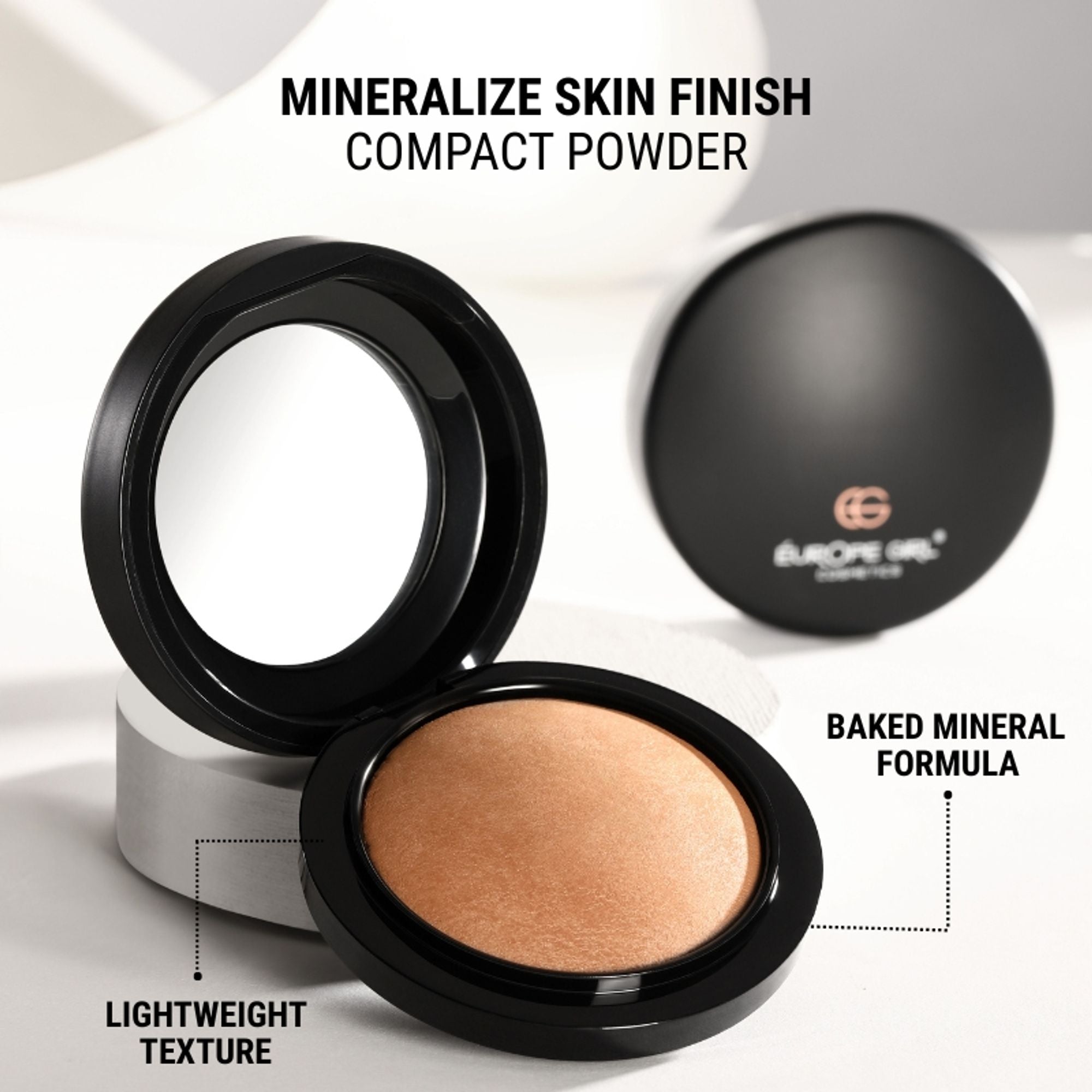 Europe Girl Mineralize Skin Finish Compact Powder - 10