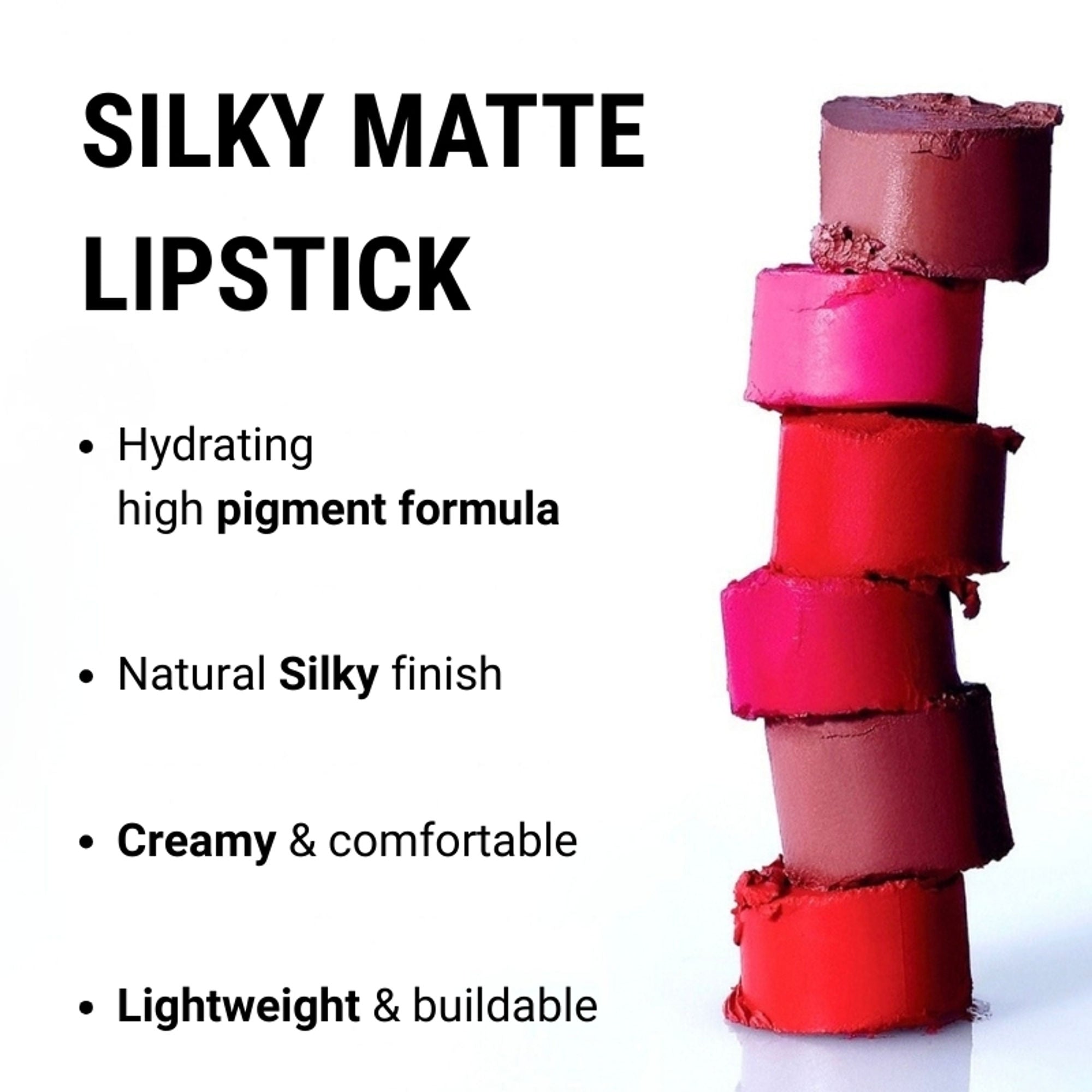 Europe Girl Silky Matte Lipstick - EG-03 Adore