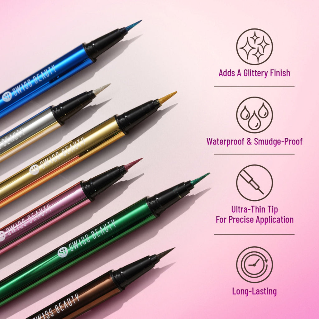 Swiss Beauty Eye Sparkle Sketch Liner - 5 Magic Blue