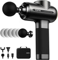 RENPHO Massage Gun Deep Tissue with 8-12mm Adjustable Amplitude Heavy-Duty, Percussion Professional Muscle Massager Gun with Portable Case for Athtetes & Home Use, Active EVO