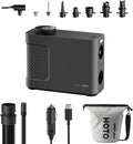 HOTO Air Pump Master, Portable Cordless Tire Inflator, Electric Air Pump with 9 Pump Modes, 12V DC Car Connector for Car, Bikes, Inflatable Pool Float, Air Mattress, Kayak, Tent, Paddle Board, Sup