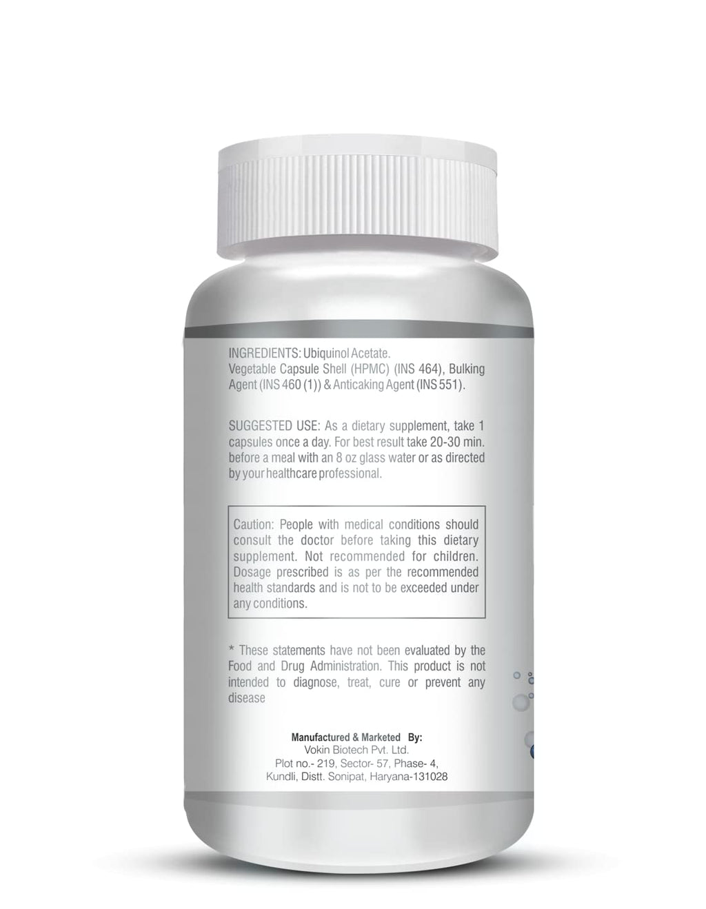 Vokin Biotech Ubiquinol - Acetate – Support Heart Health