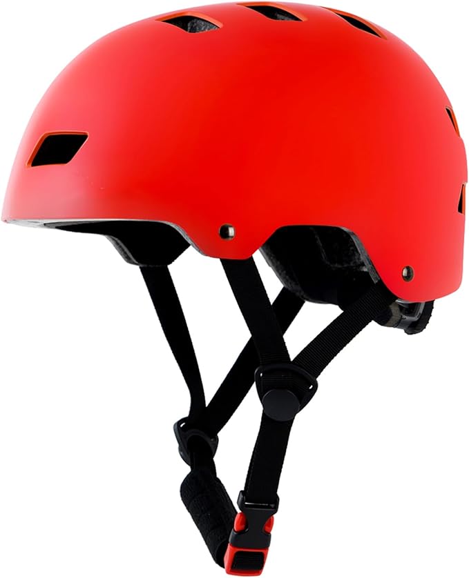 Bike Helmet 3 Sizes for Teenager Kids Youth Adults,Bavilk Skateboard Helmet Adjustable Multi-Sport Bicycle Cycling Scooter Roller Skate Inline Skating Rollerblading for Girls Boys Women Men Teen