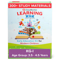 ClassMonitor KG1 Learning Educational Kit with Free App with 300+ Early Preschool Learning Activity Worksheets for kids of Age 3.5 - 4.5 Years