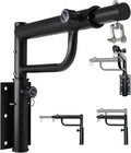 Heavy Bag Hanger Wall Mount Punching Boxing Bag Bracket -Round Tube,Heavy Duty Adjustable Length & Height for Boxing, Taekwondo, Muay Thai Bags,for Home Gym Installation