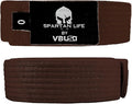 Karate Belt, All-Purpose Martial Arts Belt, Judo, Taekwondo Belt, Durable MMA Color Rank TKD Belt Size 0-6.