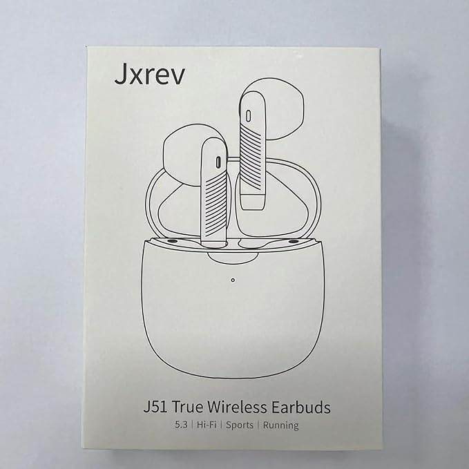 Wireless Earbuds, Bluetooth 5.4 Earbuds Stereo Bass, Bluetooth Headphones in Ear with Noise Cancelling Mic, Earphones IP7 Waterproof Sports, 32H Playtime USB C Charging Green Ear Buds for Android iOS