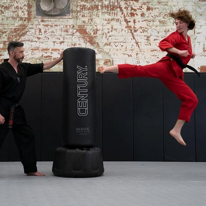 Century Wavemaster 2XL Pro Freestanding Punching Bag for Adults - Color Options | Boxing Bag with Stand | Punching Dummy & Kickboxing Bag | Heavy Punching Bag | Adjustable Martial Arts Kicking Bags