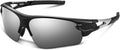BEACOOL Polarized Sports Sunglasses for Men Women Youth Baseball Fishing Cycling Running Golf Motorcycle Tac Glasses UV400