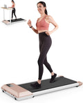 SupeRun Walking Pad, Under Desk Treadmill, 3 in 1 Portable Treadmill with Remote Control LED Display, 2.5 HP Quiet Walking Jogging Machine for Office Home Use, 300 Lbs Capacity