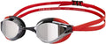 ARENA Unisex Python Racing Swim Goggles for Men and Women Anti-Fog No Leak Max Comfort Dual Strap, Mirror/Non-Mirror Lens