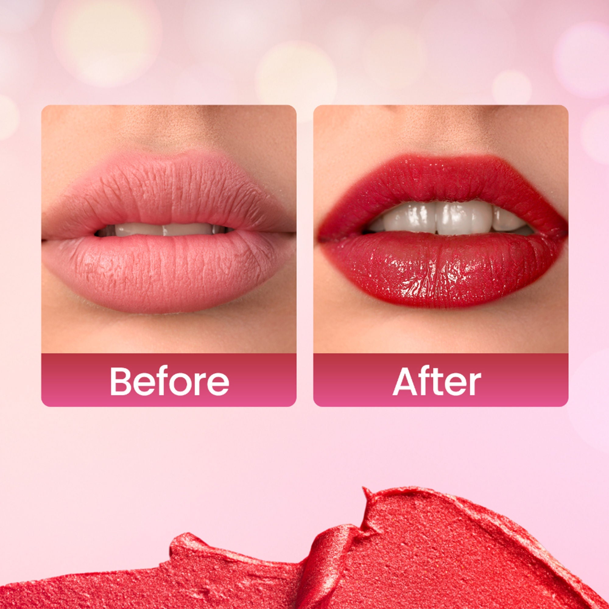 Swiss Beauty My Shine High Pigmented & Long-Lasting Lipstick Enriched with Vitamin E - 12 Stricker Red