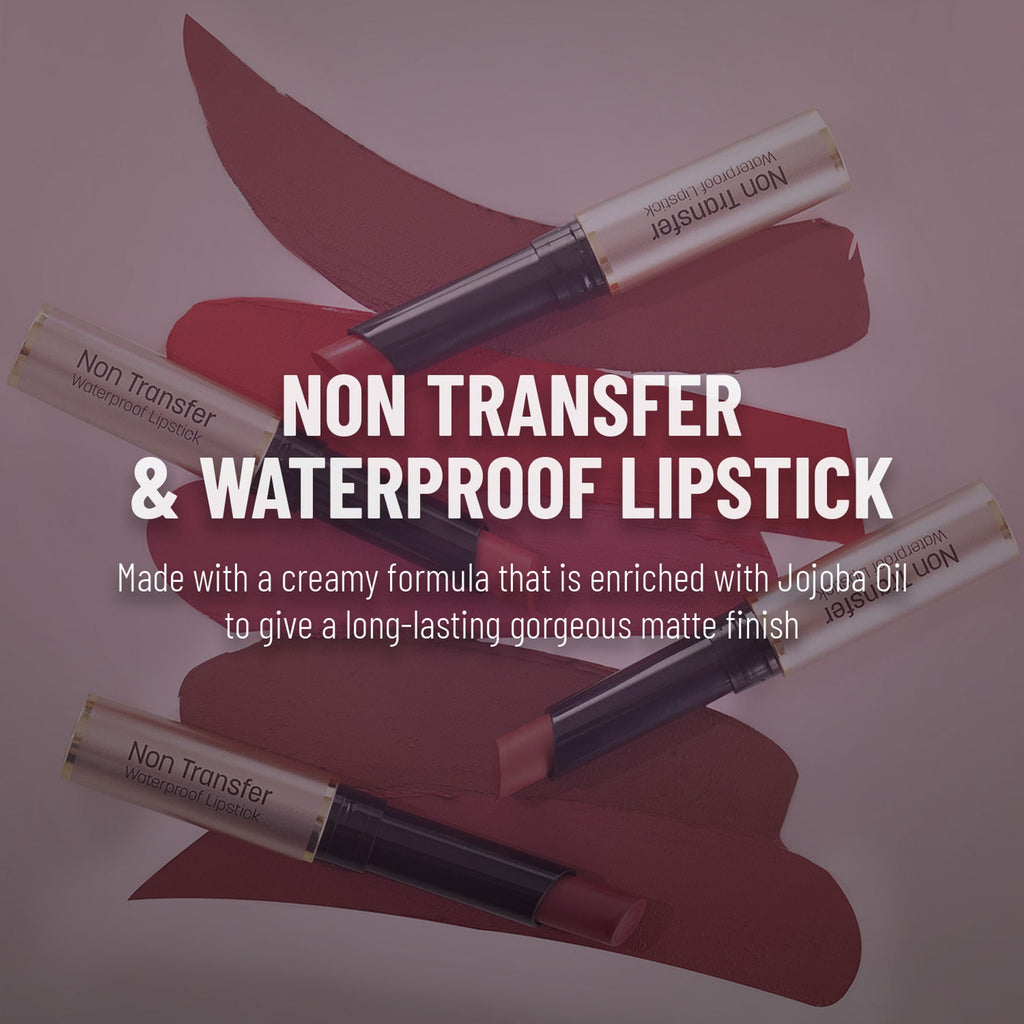 Swiss Beauty Non Transfer Waterproof Lipstick - 426 Mellow Drama