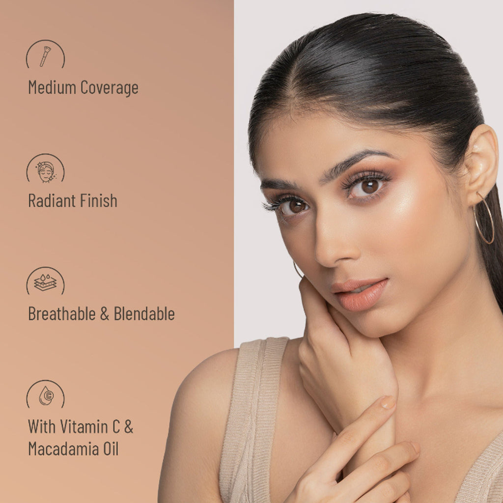 Swiss Beauty Flawless Finish Daily Wear Lightweight Foundation - 01 White Ivory