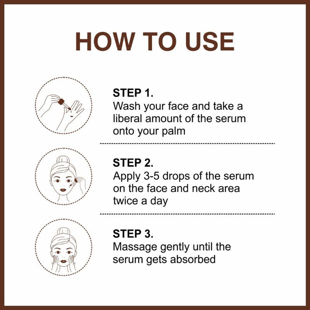 She Essentials Coffee Face Serum For Hydration & Sun Damage Protection - Antioxidant-Rich