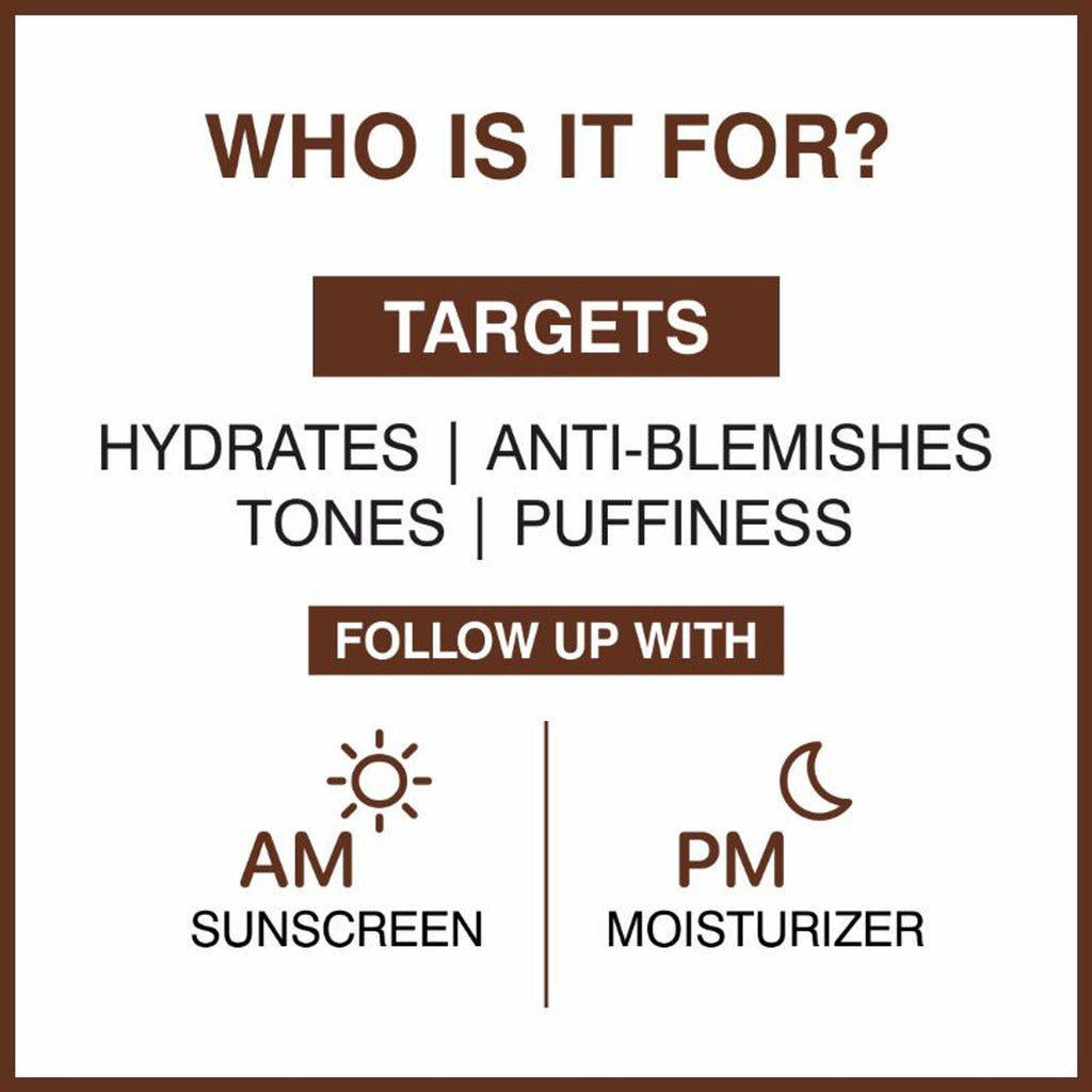 She Essentials Coffee Face Serum For Hydration & Sun Damage Protection - Antioxidant-Rich
