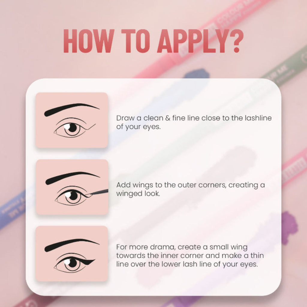 Swiss Beauty Colour Me Happy Eyeliner - Tulip Green