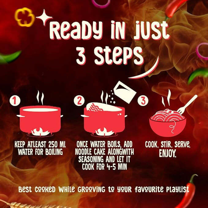 WickedGud Korean Cup Noodles Fiery 2X Spicy