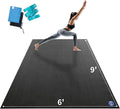 MRO Extra Large Yoga Mat, 12'x6'/9'x6'/7'x5'/6'x4' (9MM) Extra Wide and Thick Exercise Mats for Home Gym Workout, Non-Slip, Soft for Women and Men Fitness, Ideal for Barefoot Yoga, Pilates, stretching