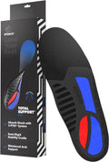 Spenco Total Support Max Shoe Insoles - Orthotic Metatarsal Arch Support Inserts - Absorbs Shock, Reduces Over-Pronation, Conforms to Foot Contours, Deep Heel Cupping Men's 12.5-13.5