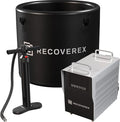Cold Plunge Tub, 88 Gallon, 0.8 Horsepower – Heavy-Duty Ice Bath Tub for Athletes, Portable Cold Plunge Chiller with Water Treatment Kit, Immersion Therapy, WiFi Control, Backpack & Wheels
