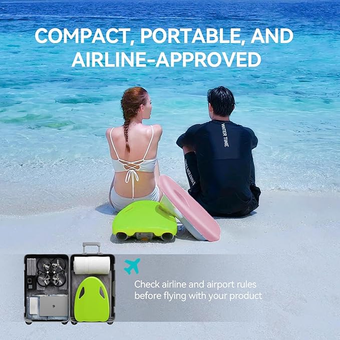 Asiwo Swimming Kickboard Electirc, Swim Training Kickboard 3 Speed Water Sports Swimming Pool Board for Adults Kids