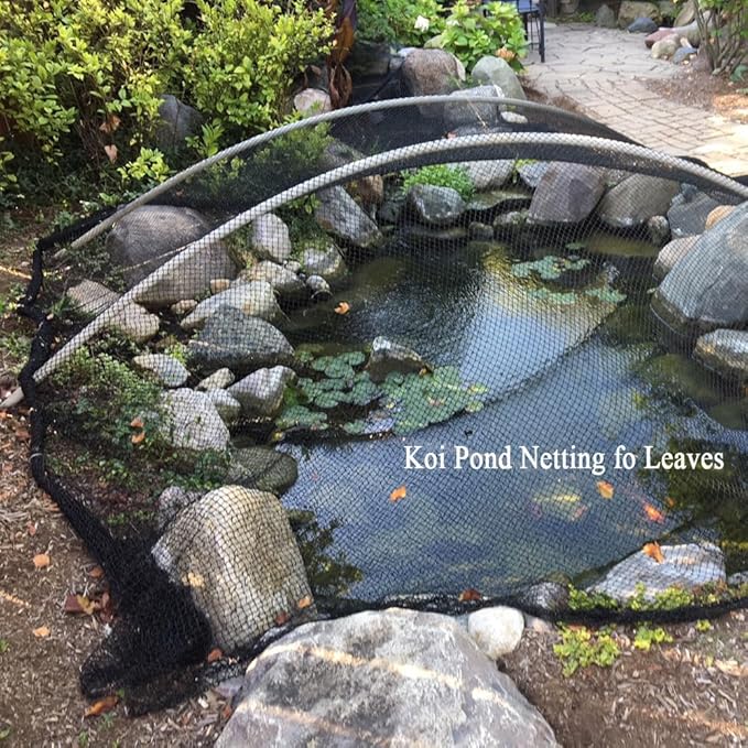 Bird Netting 10x10 Ft, 1/2In Mesh Heavy Duty Garden Netting Pest Barrier for Plants, Fruit Trees, Vegetables, Extra Strong Woven Mesh Netting, Animal Fencing Against Birds, Deer, Poultry