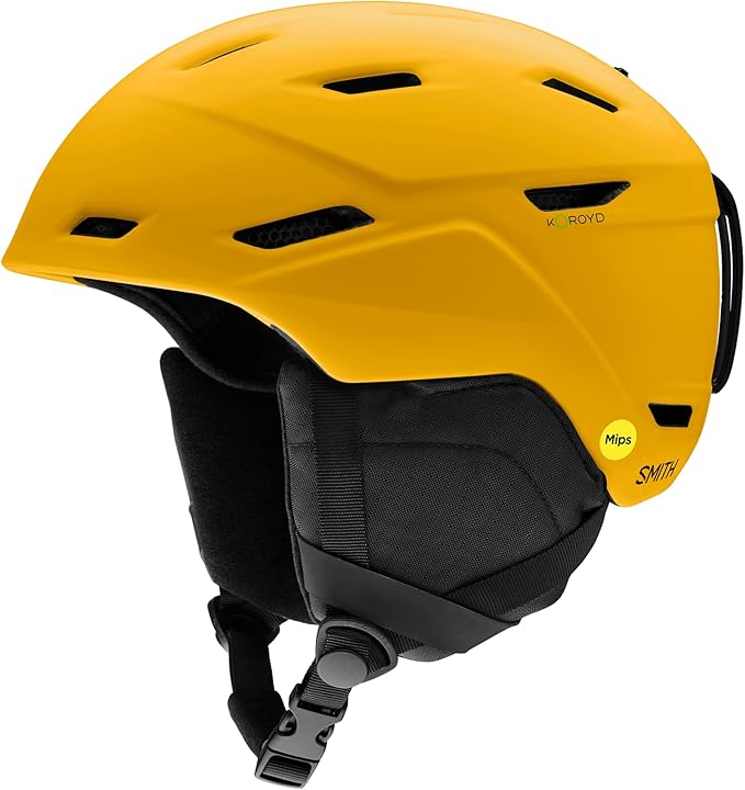 Smith Mission Helmet for Men – Adult Snowsports Helmet with MIPS Technology + Zonal Koroyd Coverage – Lightweight Protection for Skiing & Snowboarding