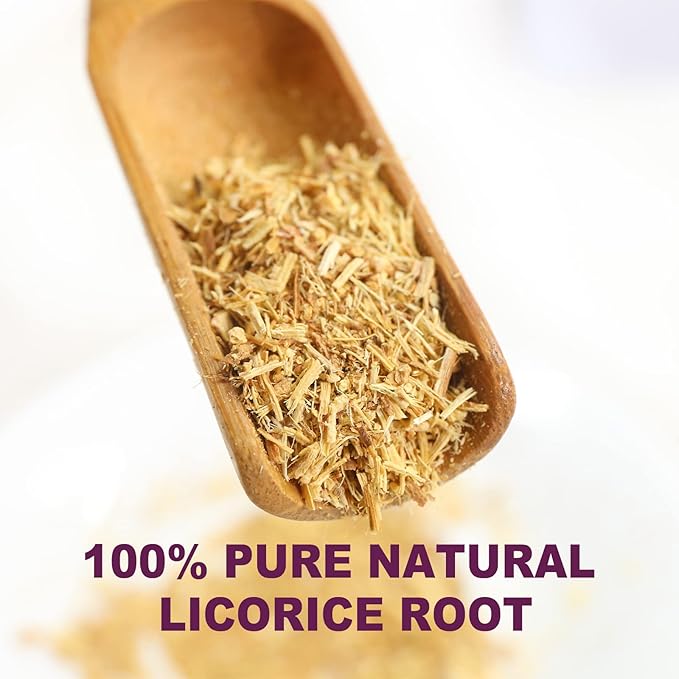 TEARELAE - Licorice Root Tea - 2g x 50 Count - 100% Pure Natural Licorice Root Herbal Tea Bag - Delightfully Sweet Flavor - Promote Respiratory Health - Caffeine-free - Non-GMO