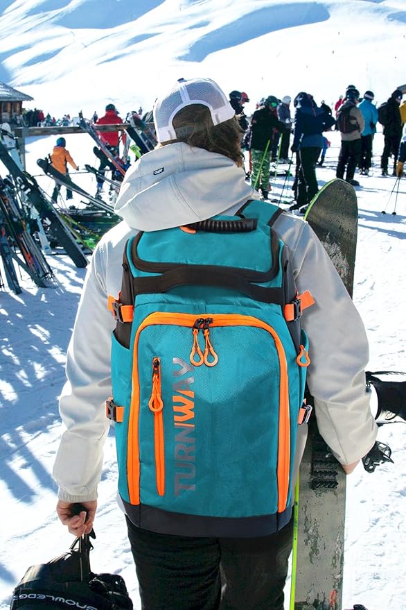 Ski/Snowboard Boot Bag/Skating Bag | Excellent for Store and Transport Gear, Jacket, Helmet, Goggles, Gloves & Accessories