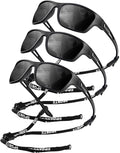 KALIYADI Polarized Sunglasses for Men, Sports Sun Glasses for Driving Cycling Fishing with UV protection
